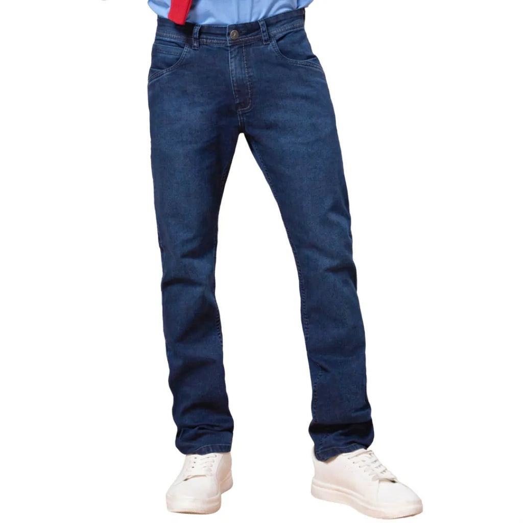 Calça Jeans Masculina Índigo Lavagem Intermediária | Outlet do Jeans