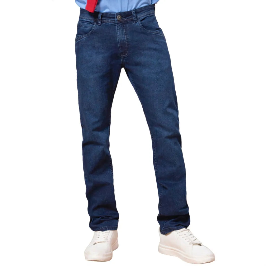 Calça Jeans Masculina Índigo Lavagem Intermediária | Outlet do Jeans