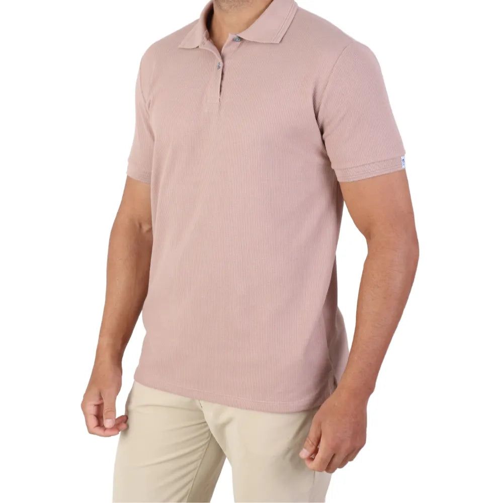 Camisa Polo Masculina Waffle Austin Club