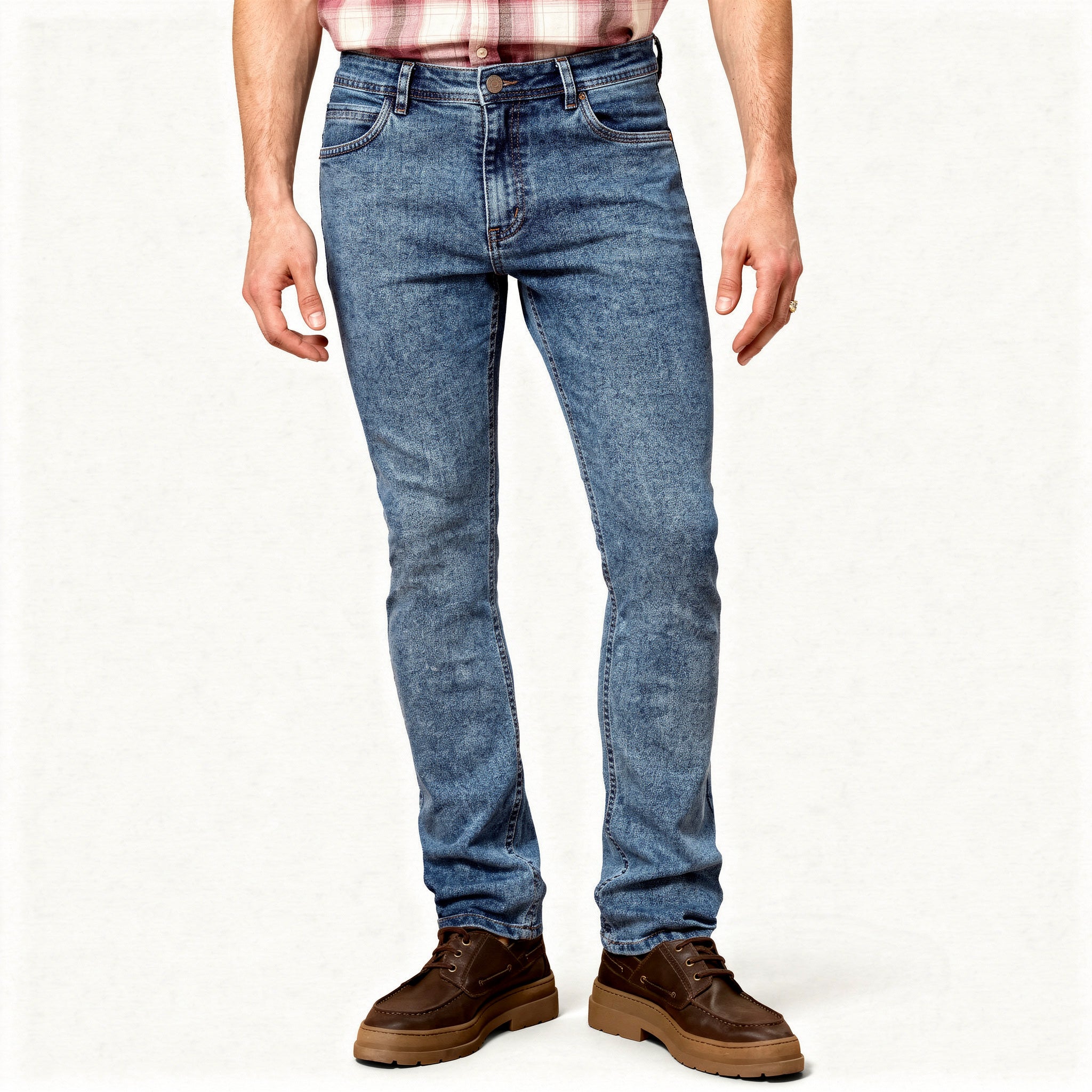 Calça Jeans Masculina Tradicional Básica Lemier Premium