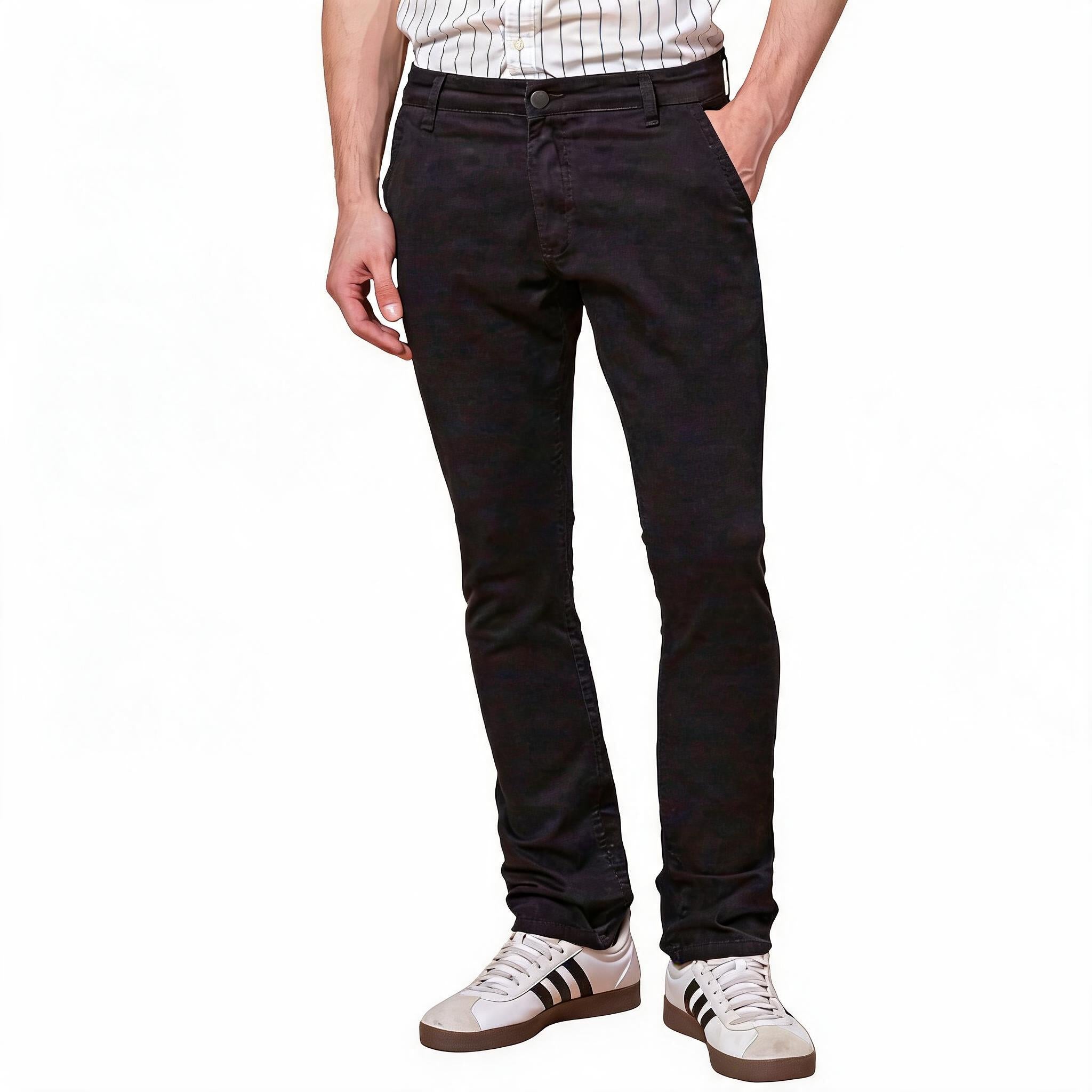 Calça Jeans Masculina Slim Preta Lemier Premium