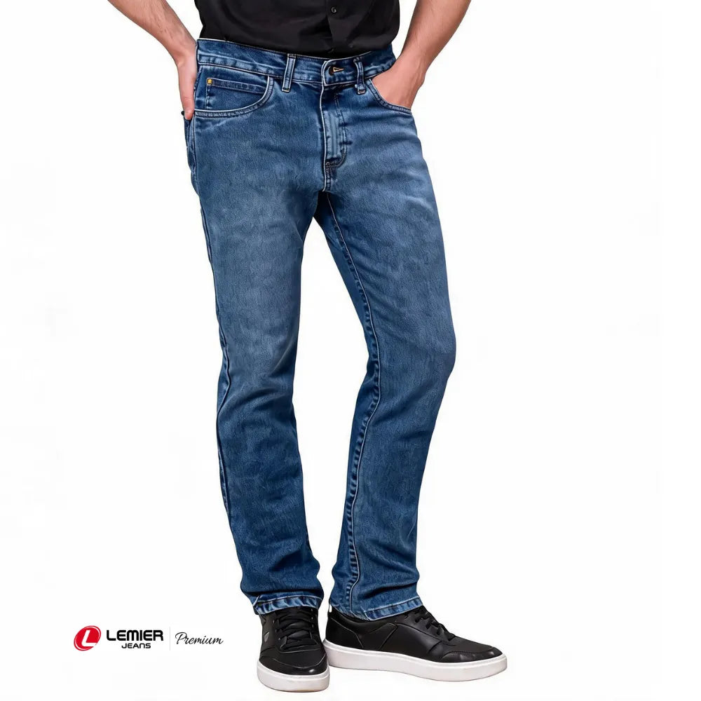 Calça Jeans Masculina Slim Lemier Premium