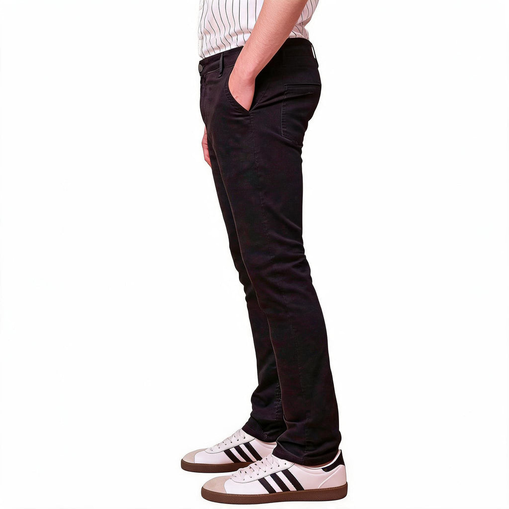 Calça Jeans Masculina Slim Preta Lemier Premium