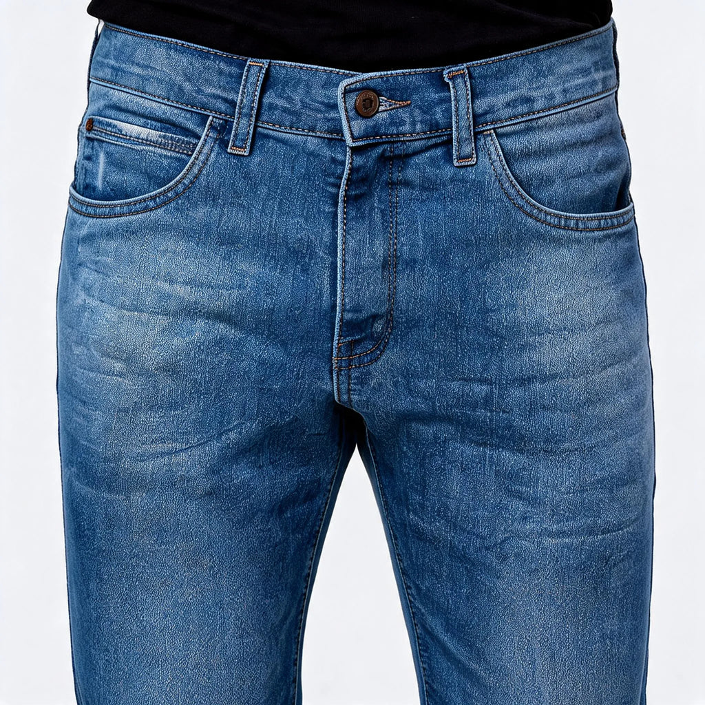 Calça Jeans Masculina Slim Fit Lavagem Intermediária | Lemier Premium