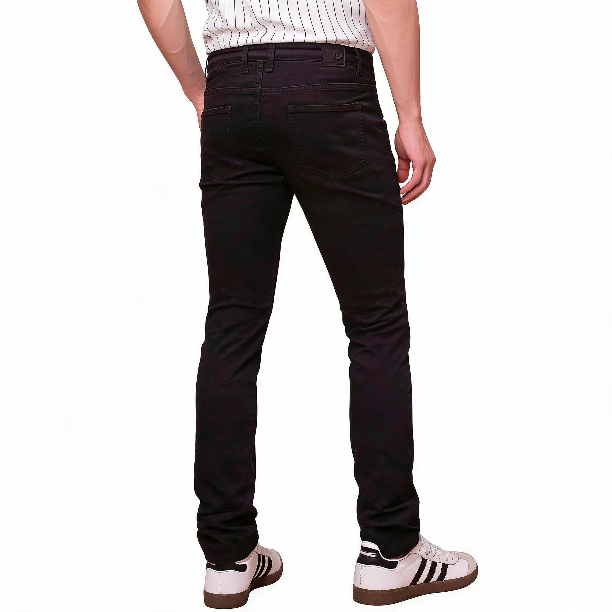 Calça Jeans Masculina Slim Preta Lemier Premium