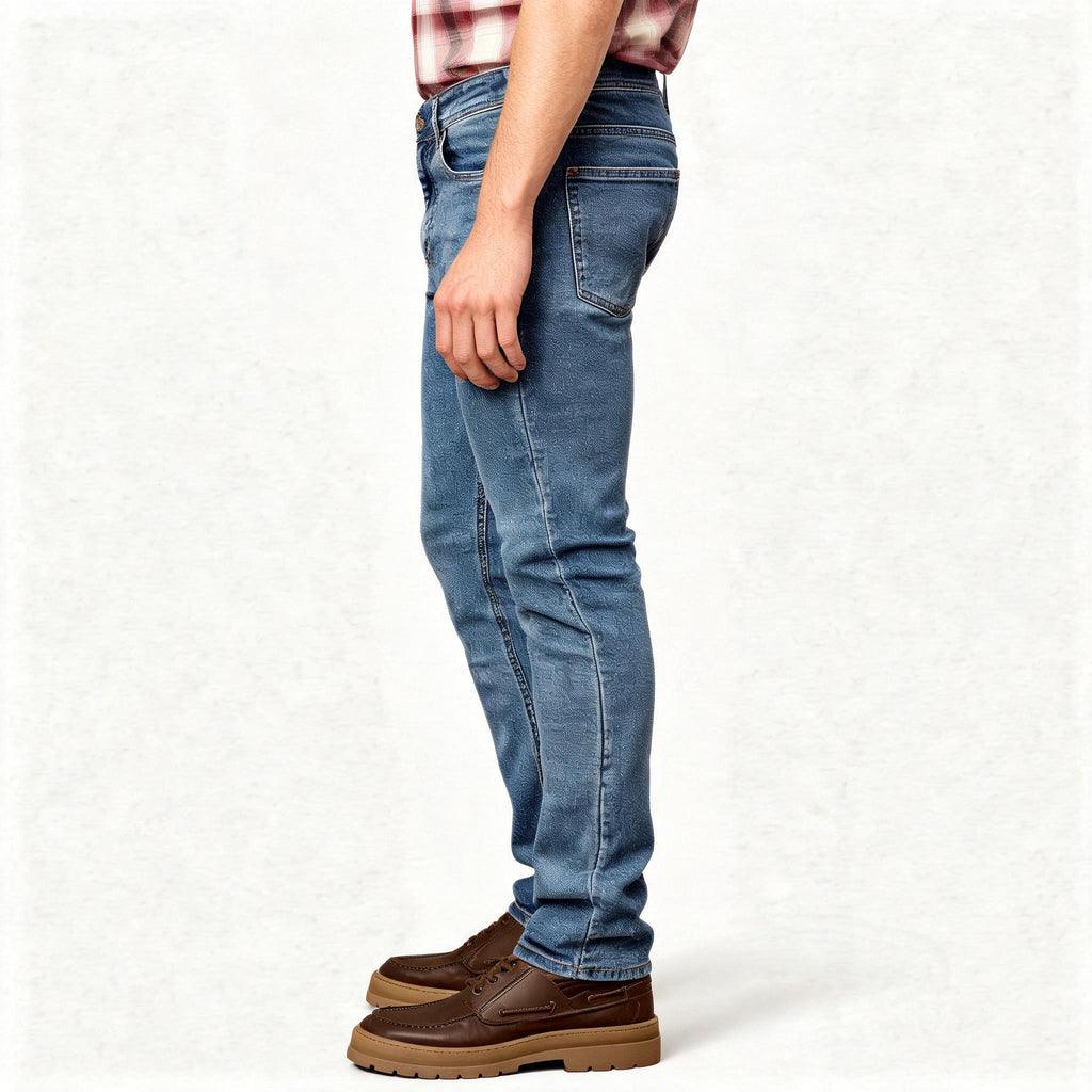 Calça Jeans Masculina Tradicional Básica Lemier Premium