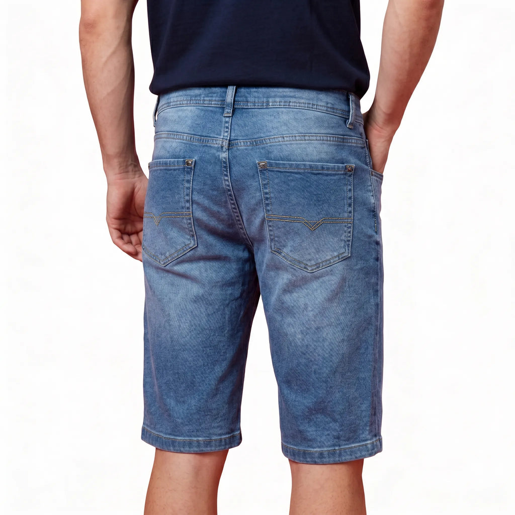 Bermuda Jeans Masculina Clara Tradicional Lemier | Outlet do Jeans
