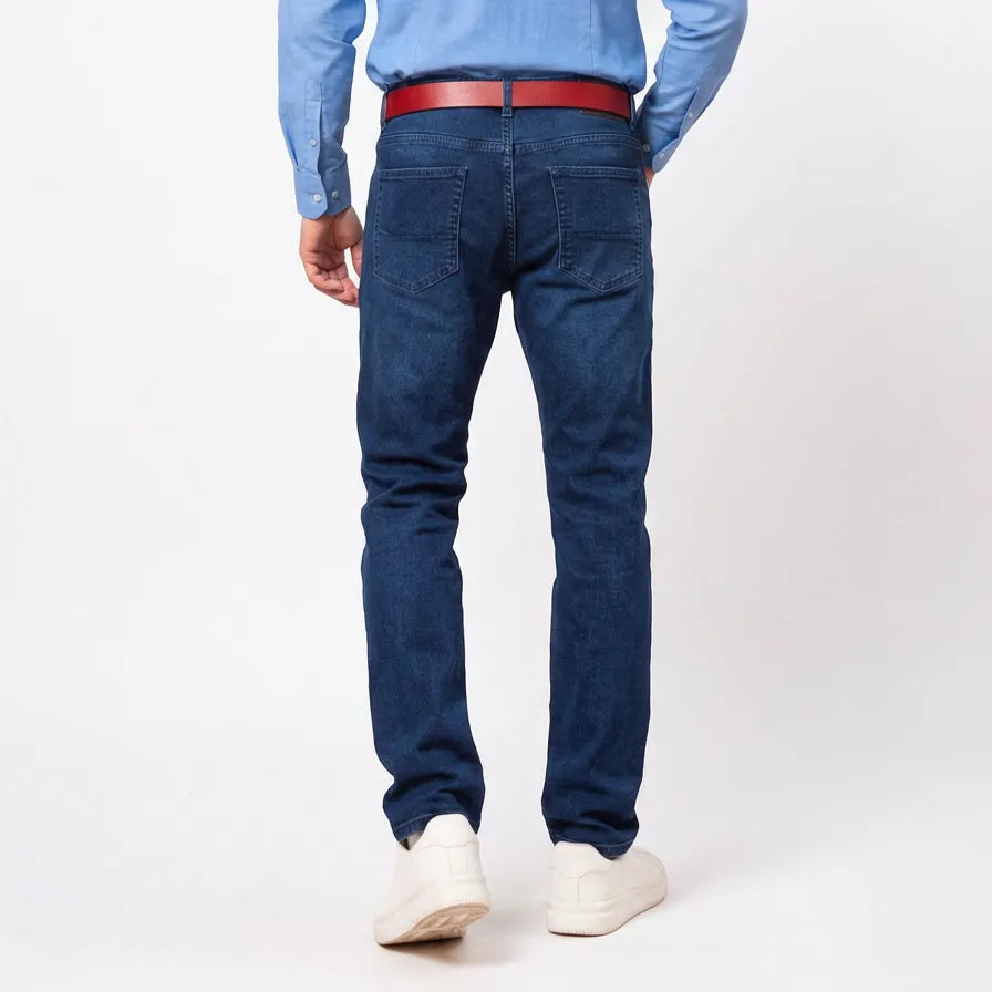 Calça Jeans Masculina Índigo Lavagem Intermediária | Outlet do Jeans