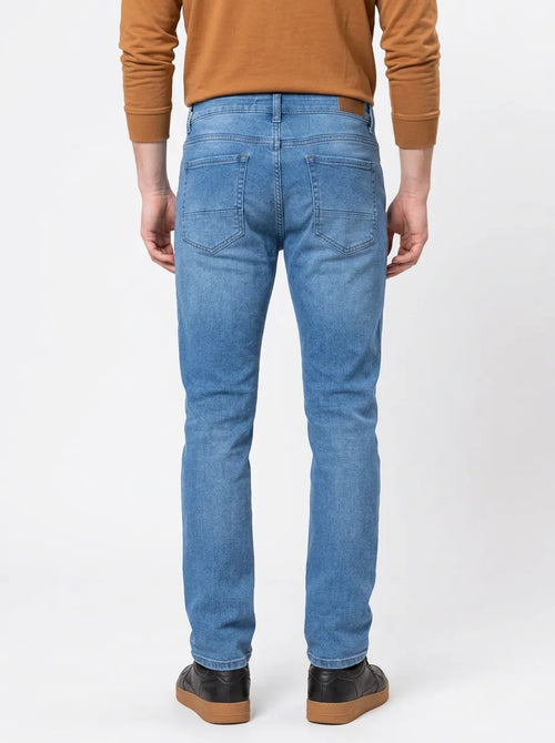 Calça Jeans Masculina Básica Clara Tradicional | Lemier Premium