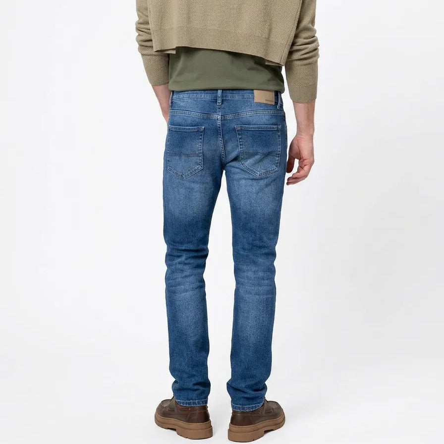 Calça Jeans Masculina Básica Reta Tradicional | Outlet do Jeans