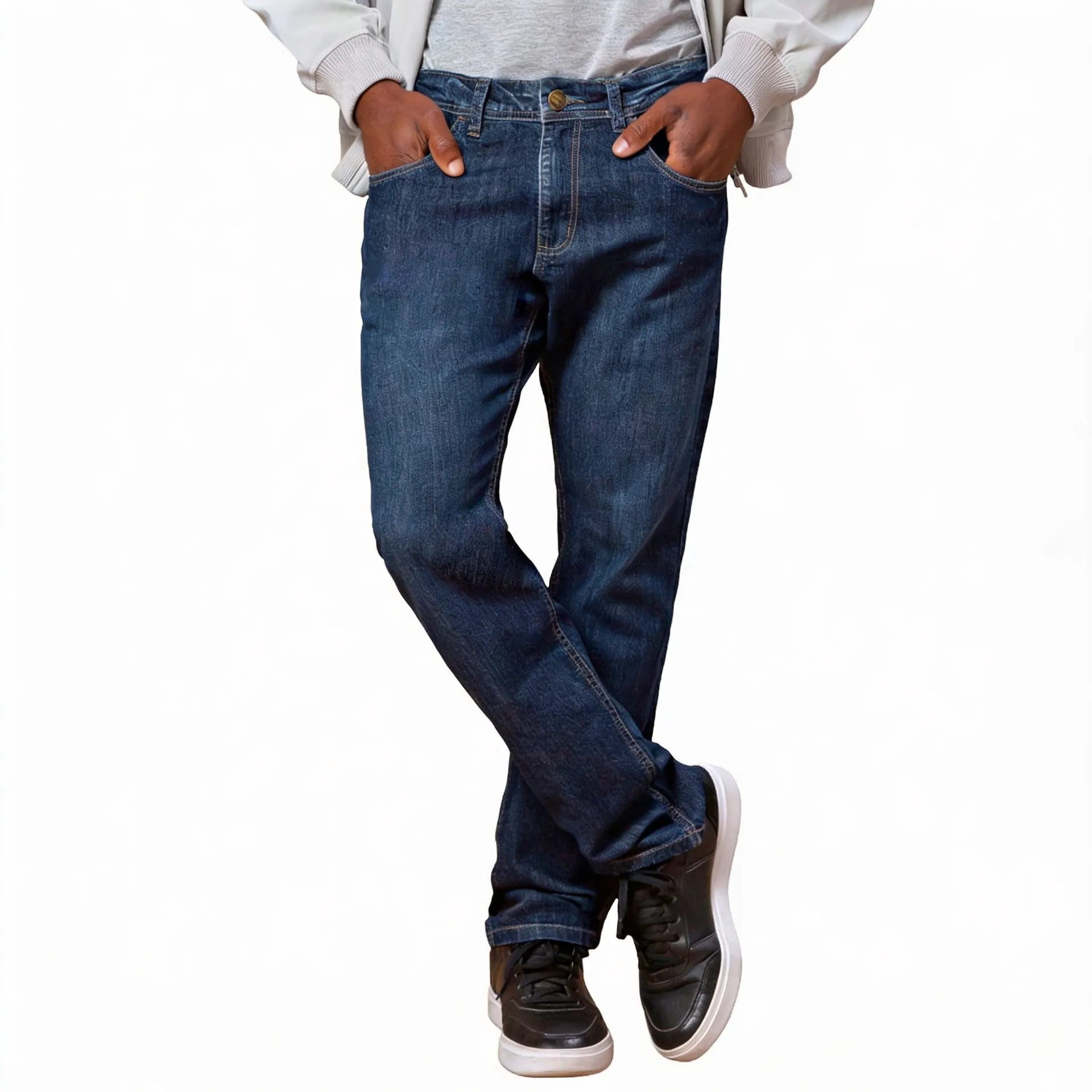 Calça Jeans Masculina Tradicional Reta Lemier | Outlet do Jeans